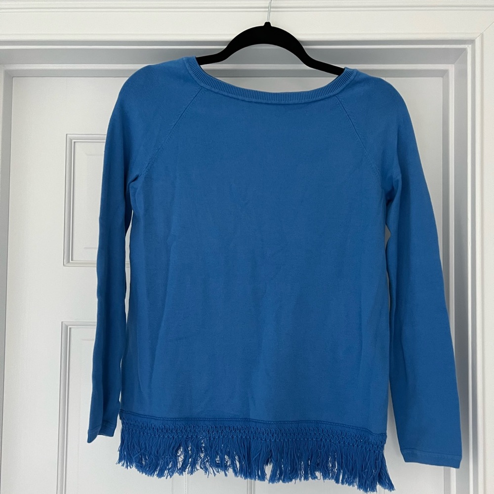 Sail to Sable fringe sweater